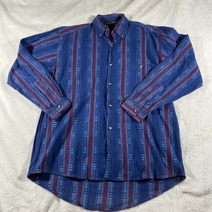 Substudio‎ Long Sleeve Casual Shirt Vintage Design Buttons Small 100% Cotton